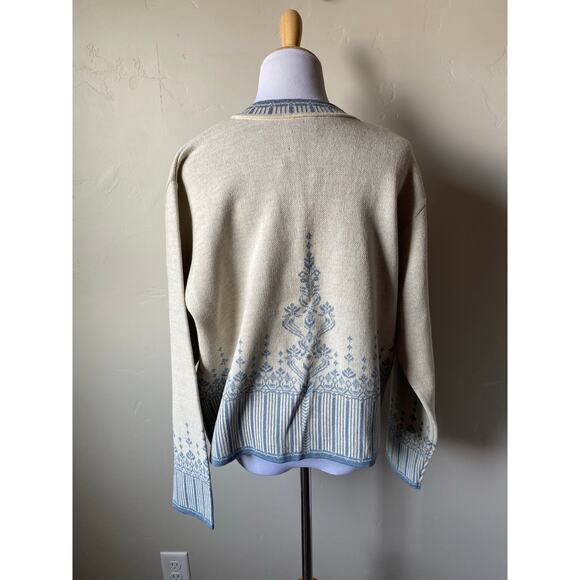 NWT Oda of Norway Woolmark Pure New Wool Open Cardigan- Size Medium - Picture 6 of 16